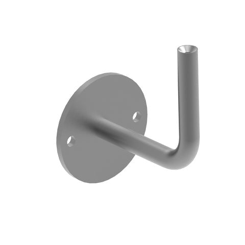 Handlaufhalter mit Innengewinde M6 V2A, 66x4mm, 2 Bohrungen