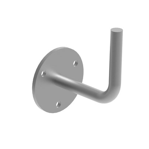 Handlaufhalter V2A, 66x4mm, 3 Bohrungen